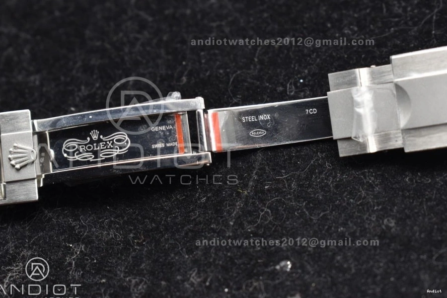 SS SS Edition ADGF A7750 Orange on Bracelet Daytona Best Dial Black 0416